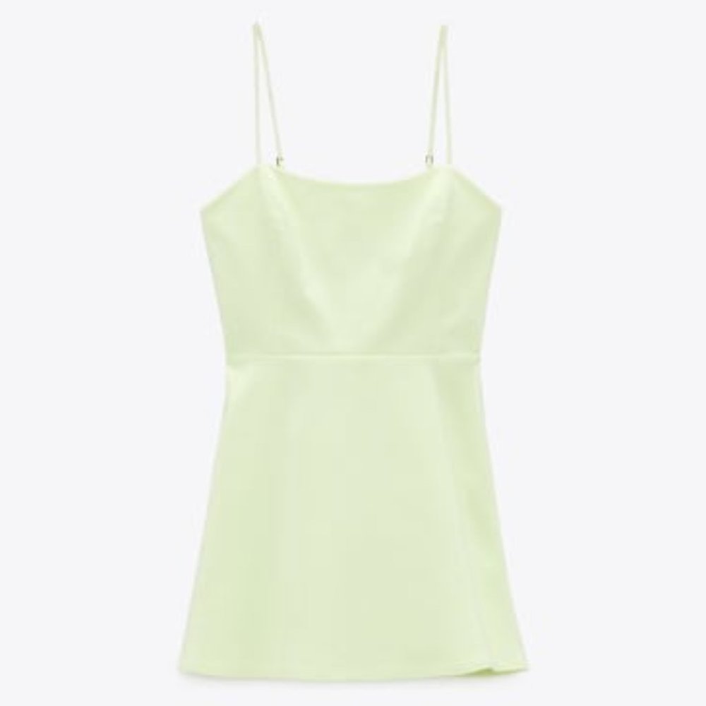 ZARA Linen Blend Romper